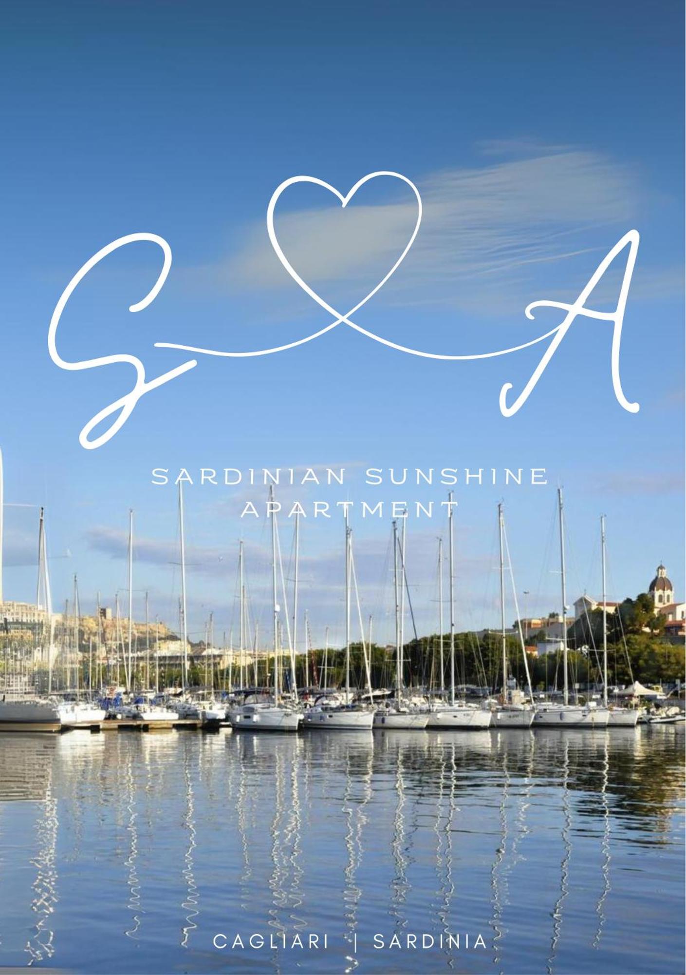 Sunshine Apartment - Appartamento Vicino Al Mare, Cagliari, Sardinia מראה חיצוני תמונה